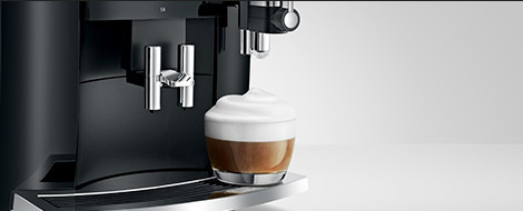 café cappuccino con la cafetera S8